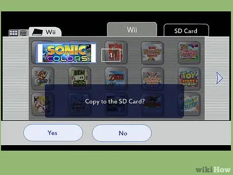 Копирование файлов сохранения на другую Wii Шаг 7 Копирование файлов сохранения на другую Wii Шаг 7