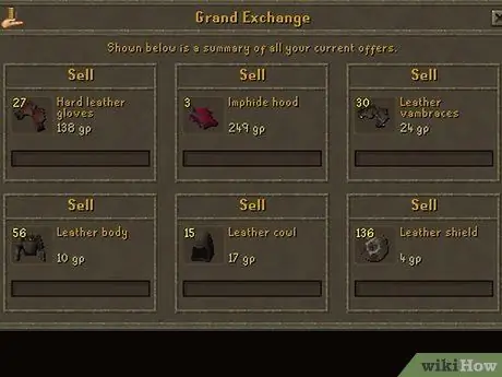 Зарабатывайте на RuneScape, используя метод воловьей кожи Шаг 7 Зарабатывайте на RuneScape, используя метод воловьей кожи Шаг 7