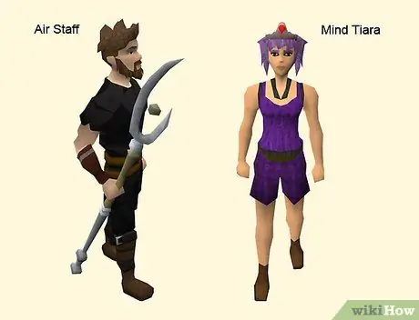 Разыграйте заклинание в RuneScape, шаг 1 Разыграйте заклинание в RuneScape, шаг 1