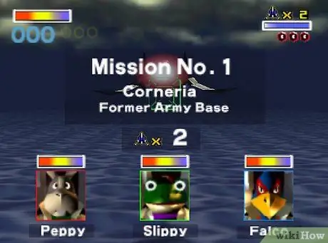 Получите очень высокий балл в Star Fox 64, шаг 3 Получите очень высокий балл в Star Fox 64, шаг 3