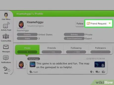 Добавить друзей на Wii U Шаг 11 Добавить друзей на Wii U Шаг 11
