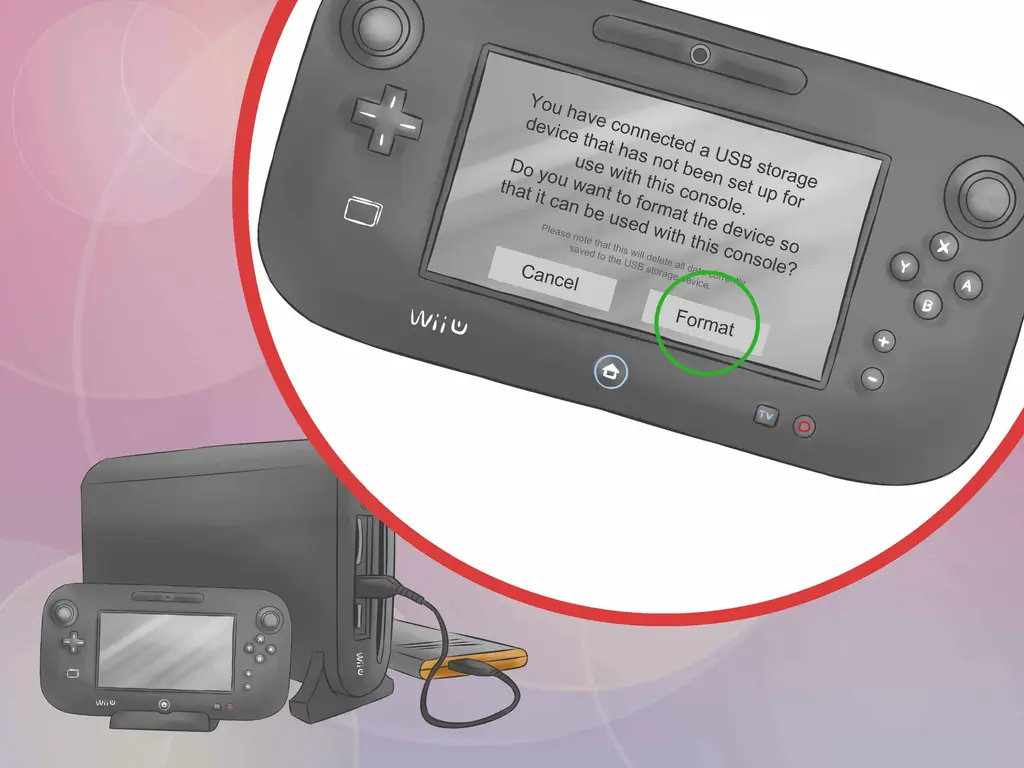 Как настроить внешний жесткий диск на Wii U: 5 шагов