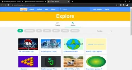 FAME Dash! игры на Scratch Google Chrome 28 06 2020 17_25_13