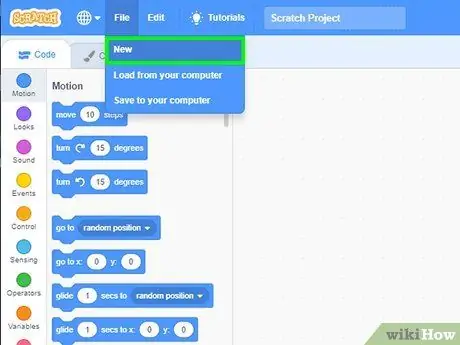 Используйте расширение Translate in Scratch Step 1