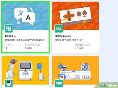 Используйте расширение Translate in Scratch Step 3