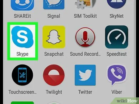 Используйте Skype для видеоигр на Android Шаг 1