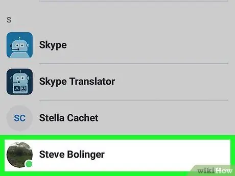 Используйте Skype для видеоигр на Android Шаг 5