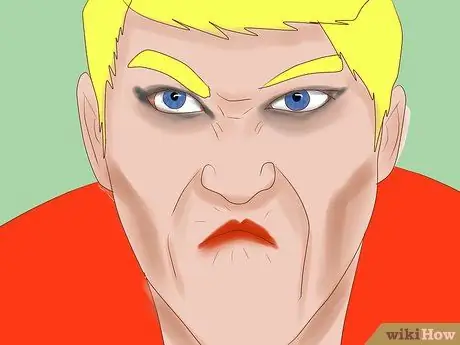 Сделать злобный взгляд, шаг 9 Сделать злобный взгляд, шаг 9