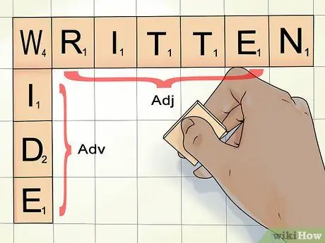 Практикуйте части речи с помощью Scrabble Шаг 11 Практикуйте части речи с помощью Scrabble Шаг 11