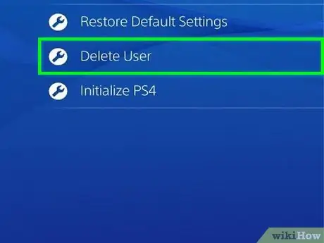Удаление пользователя на PS4 Шаг 4 Удаление пользователя на PS4 Шаг 4