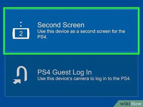Использование второго экрана PS4, шаг 11 Использование второго экрана PS4, шаг 11