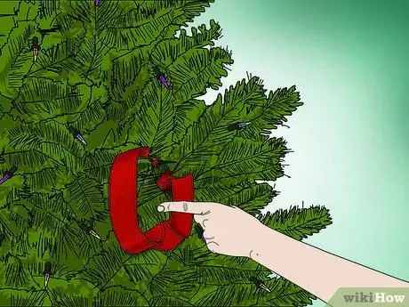 Украшаем елку лентой Шаг 8 Украшаем елку лентой Шаг 8