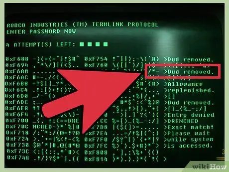 Взломать компьютерный терминал в Fallout 3, шаг 7 Взломать компьютерный терминал в Fallout 3, шаг 7