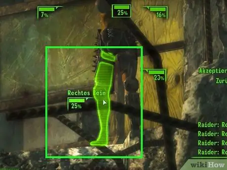Используйте V. A. T. S в Fallout 3, шаг 3 Используйте V. A. T. S в Fallout 3, шаг 3