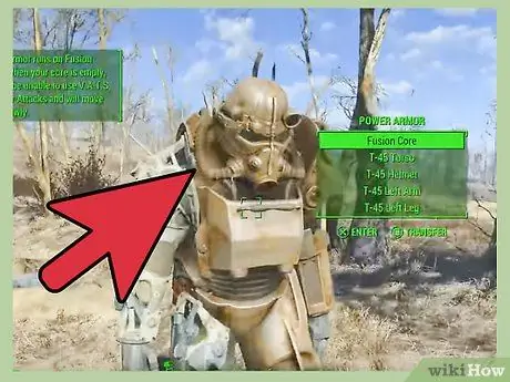 Используйте силовую броню в Fallout 4, шаг 1 Используйте силовую броню в Fallout 4, шаг 1
