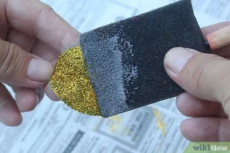 Делаем блестящие листья Шаг 6 Делаем блестящие листья Шаг 6