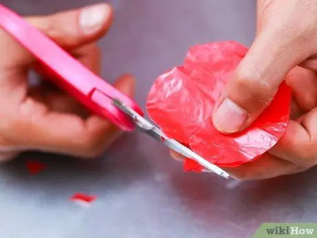 Сделайте самодельные цветы из бумаги Шаг 6 Сделайте самодельные цветы из бумаги Шаг 6