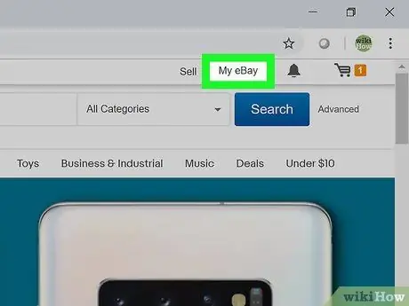 Удалите кредитную карту из eBay на ПК или Mac Шаг 2 Удалите кредитную карту из eBay на ПК или Mac Шаг 2
