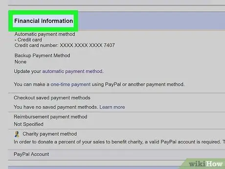 Удалите кредитную карту из eBay на ПК или Mac Шаг 5 Удалите кредитную карту из eBay на ПК или Mac Шаг 5