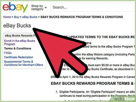 Получите eBay Bucks Шаг 1 Получите eBay Bucks Шаг 1