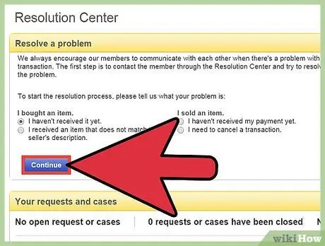 Откройте диспут на eBay Шаг 4 Откройте диспут на eBay Шаг 4