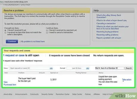 Закройте дело на eBay Шаг 5 Закройте дело на eBay Шаг 5