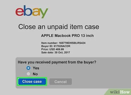 Закройте дело на eBay Шаг 9 Закройте дело на eBay Шаг 9