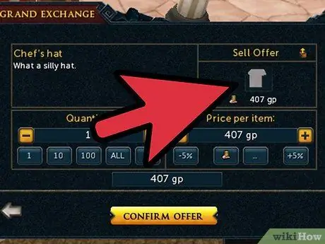 Торговец в RuneScape Шаг 7 Торговец в RuneScape Шаг 7