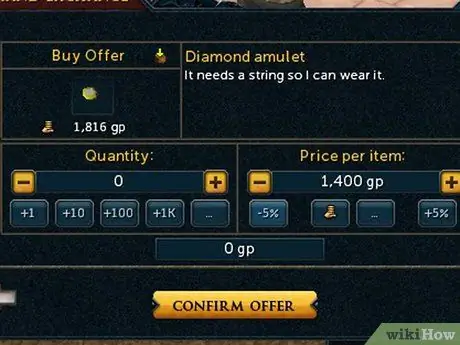 Торговец в RuneScape Шаг 9 Торговец в RuneScape Шаг 9