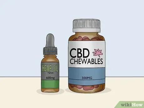 Используйте каннабидиол (CBD), чтобы уснуть, шаг 2 Используйте каннабидиол (CBD), чтобы уснуть, шаг 2