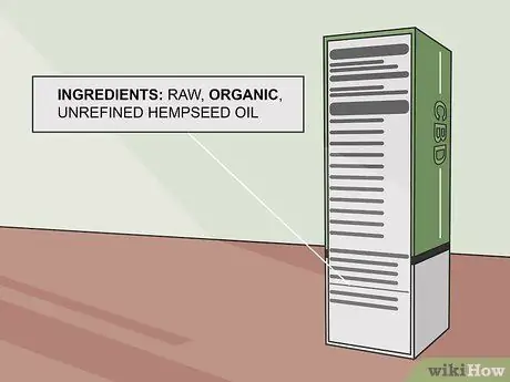 Получите органический CBD, шаг 2 Получите органический CBD, шаг 2