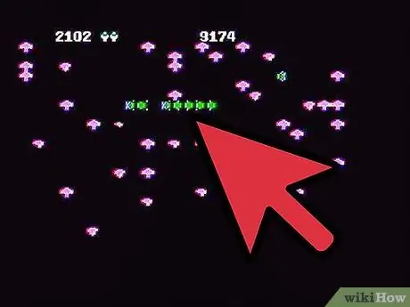 Победите Atari на уровне Centipede, шаг 5 Победите Atari на уровне Centipede, шаг 5