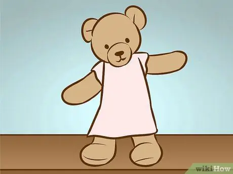 Подготовьте Тедди ко сну. Шаг 5