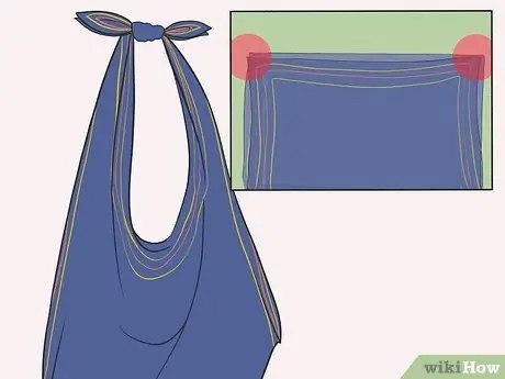 Превратите шарф в жилет Step 3