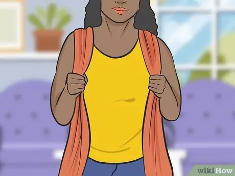 Превратите шарф в жилет Step 5
