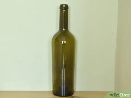 Вырежьте и украсьте винную бутылку Шаг 1 Вырежьте и украсьте винную бутылку Шаг 1
