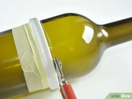 Вырежьте и украсьте винную бутылку, шаг 2 Вырежьте и украсьте винную бутылку, шаг 2