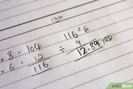 Измерьте площадь ковра Шаг 5 Измерьте площадь ковра Шаг 5