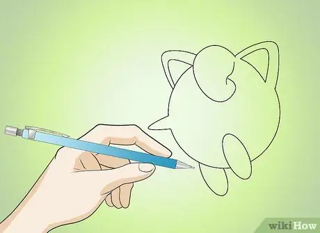 Рисуем Jigglypuff Шаг 6 Рисуем Jigglypuff Шаг 6