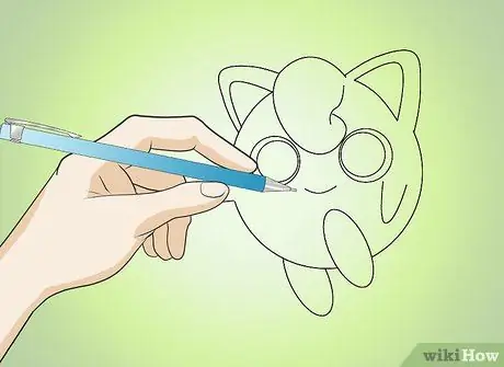 Рисуем Jigglypuff Шаг 9 Рисуем Jigglypuff Шаг 9