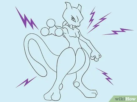 Рисуем Mew Duo Шаг 7 Рисуем Mew Duo Шаг 7