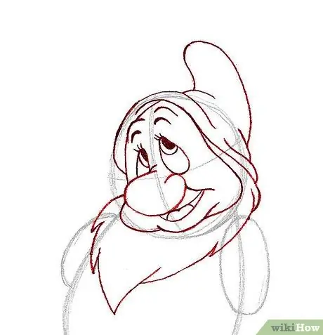 Рисуем живицу и лицо Шаг 5