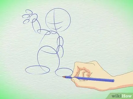 Рисуем Допи из семи гномов Шаг 4