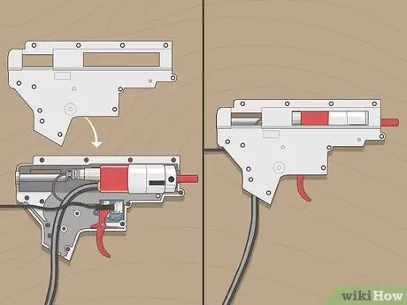 Преобразование страйкбольного оружия из AEG в HPA Шаг 12 Преобразование страйкбольного оружия из AEG в HPA Шаг 12