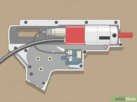 Преобразование страйкбольного оружия из AEG в HPA Шаг 6 Преобразование страйкбольного оружия из AEG в HPA Шаг 6