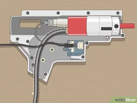 Преобразование страйкбольного оружия из AEG в HPA Шаг 8 Преобразование страйкбольного оружия из AEG в HPA Шаг 8