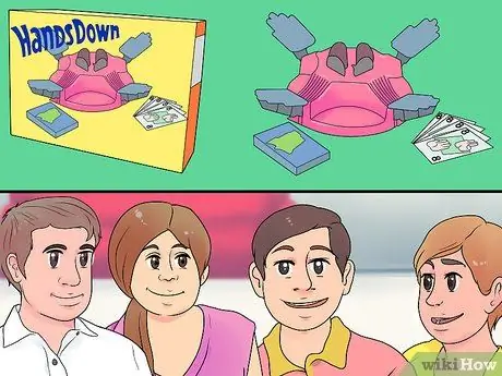 Играть в руки вниз, шаг 1