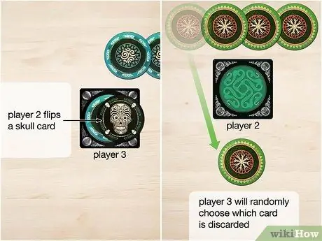 Играть в Skull the Card Game Шаг 7 Играть в Skull the Card Game Шаг 7