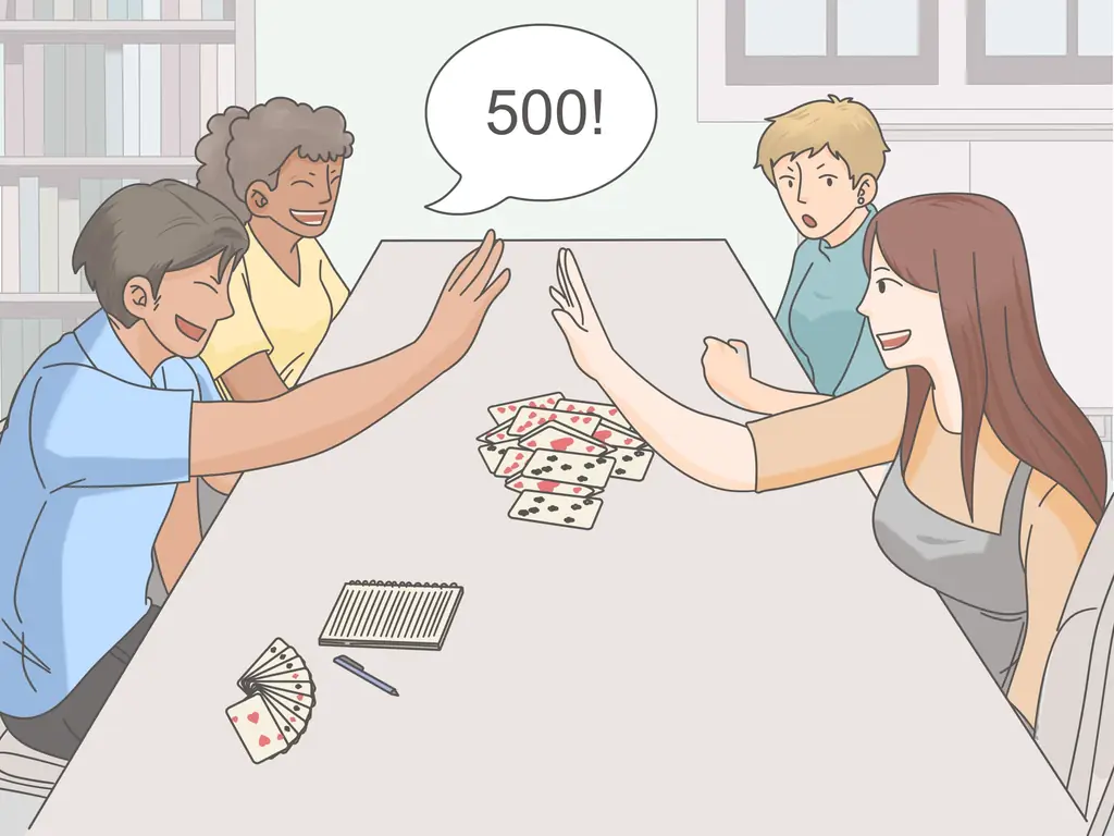 Как играть в 500 (с картинками)