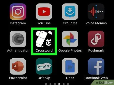 Используйте приложение New York Times Crossword, шаг 5 Используйте приложение New York Times Crossword, шаг 5